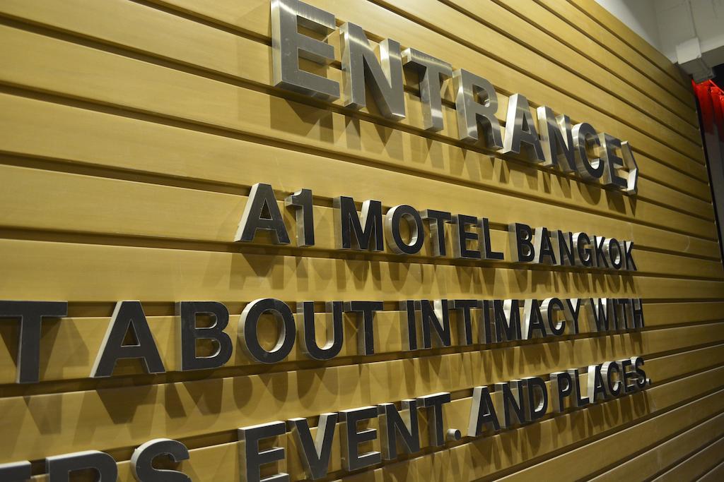 A-One Motel Bangkok Exterior foto